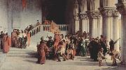 Francesco Hayez Die Befreiung Vittor Pisani's aus dem Kerker oil painting reproduction